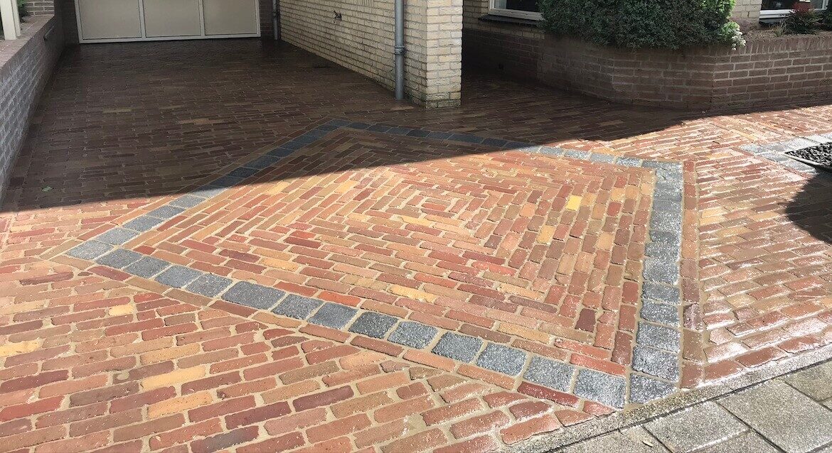 Permanent onkruidvrije bestrating